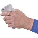 Vue 3 de Support de téléphone avec anneau en aluminium Cell