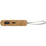 Vue 7 de Batterie de secours Tulda de 5 000 mAh en bambou