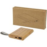 Vue 4 de Batterie de secours Tulda de 5 000 mAh en bambou