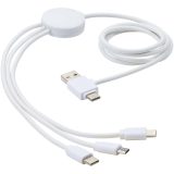 Vue 1 de Câble de charge 5-en-1 Pure avec additif antibactérien