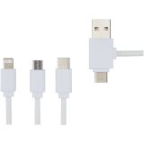 Vue 5 de Câble de charge 5-en-1 Pure avec additif antibactérien