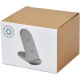 Vue 6 de Socle de charge sans fil Loop de 15 W à double bobine en plastique recyclé