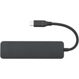 Vue 2 de Adaptateur multimédia en plastique recyclé Loop RCS USB 2.0-3.0 avec port HDMI