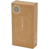 Vue 4 de Souris sans fil Menlo en plastique recyclé certifié RCS