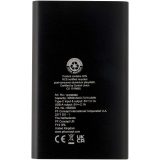 Vue 3 de Batterie de secours en aluminium Pep de type-C de 4 000 mAh