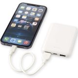Vue 5 de Batterie de secours en plastique recyclé Asama type-C de 5 000 mAh