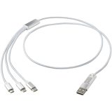 Vue 16 de Câble de charge 5-1 Versatile en aluminium recyclé