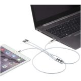 Vue 3 de Câble de charge 5-1 Versatile en aluminium recyclé