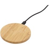 Vue 5 de Tapis de charge sans fil en bambou Essence de 15 W