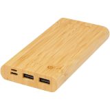 Vue 1 de Batterie de secours Tulda de 10,000 mAh en bambou
