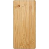 Vue 2 de Batterie de secours Tulda de 10,000 mAh en bambou