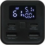 Vue 7 de Batterie de secours Acamar de 20 000 mAh et 70 W en aluminium recyclé pour ordinateur portable