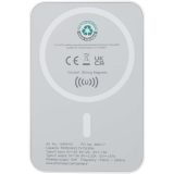 Vue 10 de Batterie de secours Acrab magnétique sans fil de 5 000 mAh et 15 W avec PD de 20 W - fabriquée en plastique recyclé