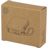 Vue 8 de Batterie externe Acrux de 10 000 mAh et 35 W pour tablette avec câble Type-C intégré - fabriquée en plastique recyclé
