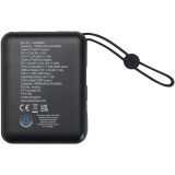 Vue 11 de Batterie externe Acrux de 10 000 mAh et 35 W pour tablette avec câble Type-C intégré - fabriquée en plastique recyclé