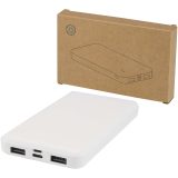 Vue 1 de Batterie de secours Intan de 10 000 mAh et 10 W en plastique recyclé