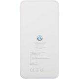 Vue 3 de Batterie de secours Intan de 10 000 mAh et 10 W en plastique recyclé