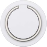 Vue 2 de Support de téléphone Albali magnétique en plastique recyclé avec anneau de support