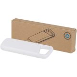 Vue 8 de Batterie externe Alkes de 5 000 mAh et 12 W en plastique recyclé résistante à l’eau avec mousqueton