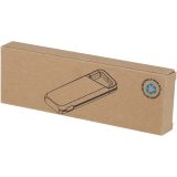 Vue 7 de Batterie externe Alkes de 5 000 mAh et 12 W en plastique recyclé résistante à l’eau avec mousqueton