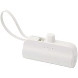 Vue 10 de Batterie de secours Alnair Type-C de5 000 mAh et 10 W en plastique recyclé avec support de retournement intégré et câble 2 en
