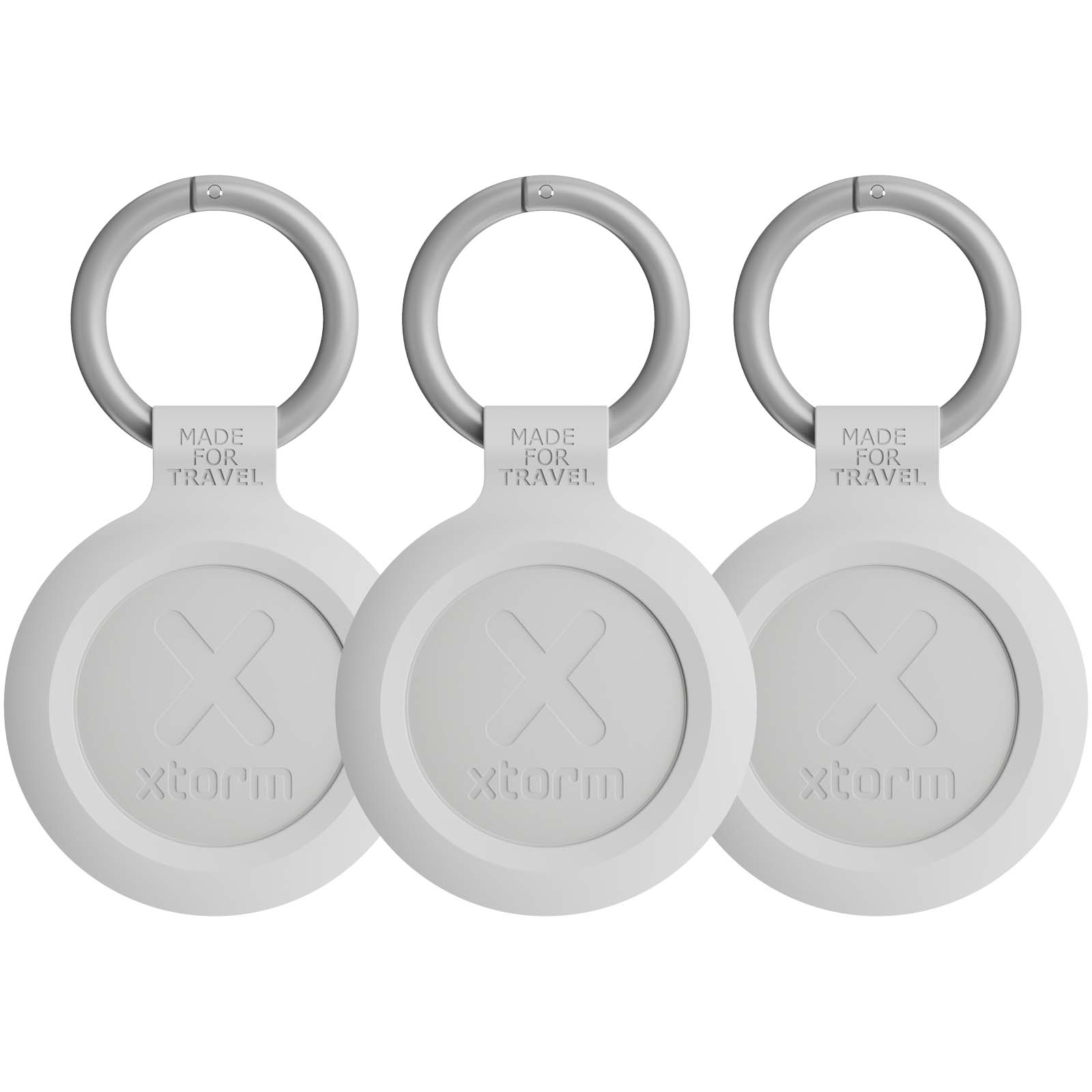 Ensemble de 3 balises de voyage résistantes à l’eau Xtorm XTAG2GA