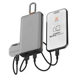 Vue 4 de Batterie de secours solaire Xtorm XG2S101 Go2 de 10 000 mAh et 15 W avec éclairage