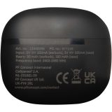 Vue 3 de Oreillette Bluetooth® True Wireless Alterf en plastique recyclé avec embouts en silicone