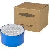 Vue 1 de Enceinte sans fil Bluetooth® Ankaa de 3 W en aluminium recyclé
