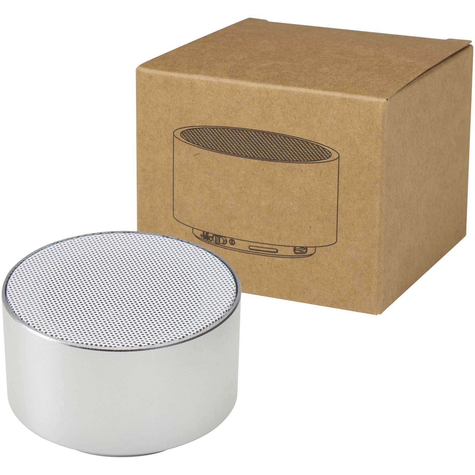 Enceinte sans fil Bluetooth® Ankaa de 3 W en aluminium recyclé