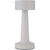 Vue 2 de Lampe de table rechargeable Aludra avec intensité réglable et 3 modes d’éclairage