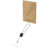 Vue 1 de Lanyard de poignet recyclé Arich RCS avec câble de recharge Type-C de 20 W intégré