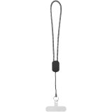 Vue 2 de Lanyard de poignet recyclé Arich RCS avec câble de recharge Type-C de 20 W intégré