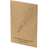 Vue 5 de Lanyard de poignet recyclé Arich RCS avec câble de recharge Type-C de 20 W intégré