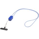 Vue 12 de Tour de cou pour smartphone Anser en plastique recyclé avec câble intégré 5 en 1 de 27 W