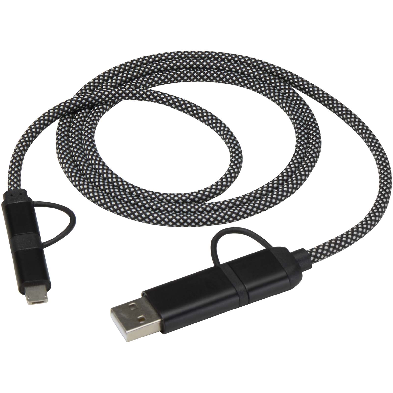 Câble de recharge magnétique 4-en-1 SMART 65 W, 100 cm, certifié RCS