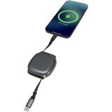 Vue 11 de Câble de recharge PD CarPlay rétractable en plastique recyclé Alphard 100 W