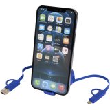 Vue 19 de Câble rétractable 5 en 1 Alasia de 100 cm en plastique recyclé et aluminium pour la synchronisation des données et la charge