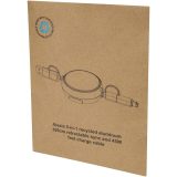 Vue 7 de Câble rétractable 5 en 1 Alasia de 100 cm en plastique recyclé et aluminium pour la synchronisation des données et la charge