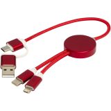 Vue 12 de Câble 5 en 1 Alasia en aluminium et plastique recyclés de 30 cm pour la synchronisation des données et la charge rapide de 27