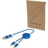 Vue 1 de Câble 5 en 1 Alasia en aluminium et plastique recyclés de 30 cm pour la synchronisation des données et la charge rapide de 27