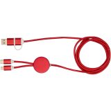Vue 9 de Câble 5 en 1 Alasia en aluminium et plastique recyclés de 150 cm pour la synchronisation des données et la charge rapide de 2