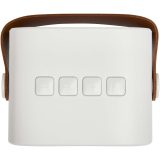 Vue 2 de Haut-parleur sans fil Diya de 3 W en plastique recyclé