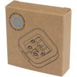 Vue 7 de Casque filaire type C Baekdu avec boîte de rangement en plastique recyclé