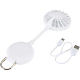 Vue 5 de Ventilateur portable magnétique en plastique recyclé Ventio