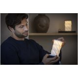 Vue 5 de Lampe de table pliable et à intensité variable Celestia en plastique recyclé