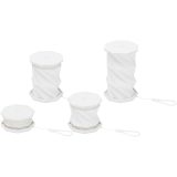 Vue 4 de Lampe de table pliable et à intensité variable Celestia en plastique recyclé