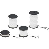 Vue 10 de Lampe de table pliable et à intensité variable Celestia en plastique recyclé