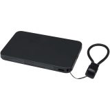 Vue 4 de Batterie externe magnétique SMART de 5 000 mAh en plastique recyclé avec cordon