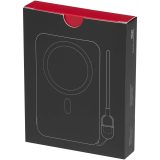 Vue 6 de Batterie externe magnétique SMART de 5 000 mAh en plastique recyclé avec cordon